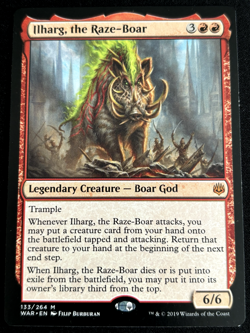 1x MTG Ilharg, the Raze-Boar - War of the Spark (WAR) #133 - Image 1