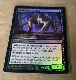 Kederekt Parasite Conflux Foil Rare Creature MTG Magic The Gathering - Image 1