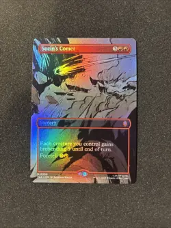 Sozin’s Comet (0309) - Foil - Borderless M MTG Avatar: The Last Airbender NM/M - Image 1