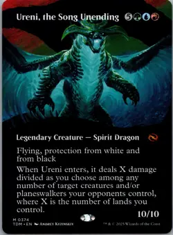 [1x] Ureni, the Song Unending - Borderless Near Mint, English Tarkir: Dragonstor - Image 1