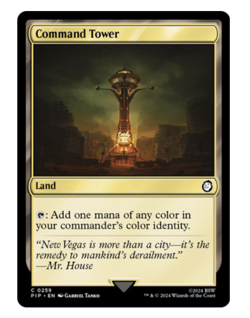 Command Tower Fallout MTG - Image 1
