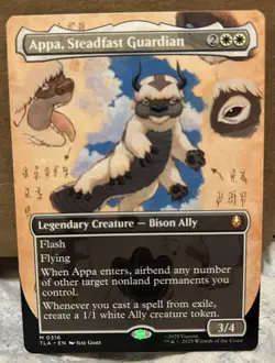 Appa, Steadfast Guardian (Borderless) Avatar: The Last Airbender Regular - Image 1