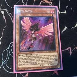 Red Nova DRL3-EN017 Secret Rare 1st Edition Near Mint Yu-Gi-Oh! - Image 1
