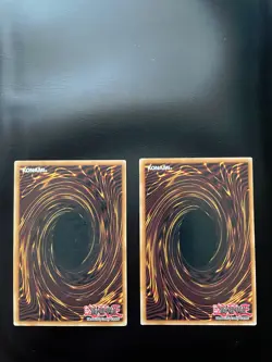 Yugioh Sky Scourge Invicil FOTB-EN023 + Sky Scourge Enrise FOTB-EN021 Damaged X2 - Image 2