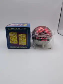 Pokemon Burger King 23k Gold Plated Trading Card Jigglypuff Sealed In Blue Box - Image 2