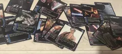 Star Wars TCG WOTC Card Game Lot of 80 cards With Foil ,Rare , Jedi Sith space - Image 5