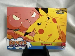 TEAMWORK #54 - BLUE LOGO - NON-HOLO - Topps POKEMON CARD - NM/M - Image 2