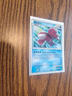Pokemon TCG Kyogre Call of Legends SL6 Shiny Holo Rare Card 2011 LP - Image 2