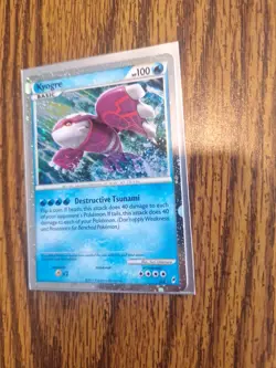 Pokemon TCG Kyogre Call of Legends SL6 Shiny Holo Rare Card 2011 LP - Image 3