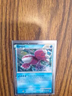 Pokemon TCG Kyogre Call of Legends SL6 Shiny Holo Rare Card 2011 LP - Image 4