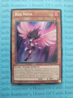 DRL3-EN017 Red Nova Secret Rare Yu-Gi-Oh Card 1st Edition LP - Image 2