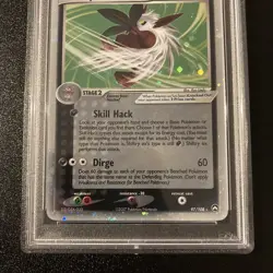Graded Pokemon Card - Shiftry EX Holo 97/108 - PSA Mint 9 - EX Power Keepers - Image 3