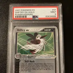 Graded Pokemon Card - Shiftry EX Holo 97/108 - PSA Mint 9 - EX Power Keepers - Image 4