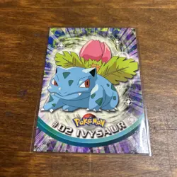 Topps Venusaur #03 Ivysaur #02 Bulbasaur #01 Pokemon 3-Card Lot 1999 TV Series - Image 3