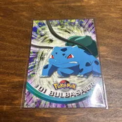 Topps Venusaur #03 Ivysaur #02 Bulbasaur #01 Pokemon 3-Card Lot 1999 TV Series - Image 4