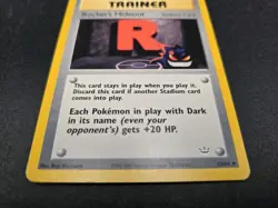 Rocket's Hideout Neo Revelation 63/64 Uncommon Regular Unlimited Pokemon Card - Image 3