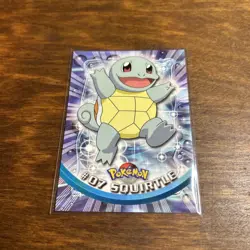 Pokemon Card Squirtle Wartortle Blastoise Topps TV Animation Non-holo 1999 LP - Image 2