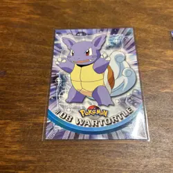 Pokemon Card Squirtle Wartortle Blastoise Topps TV Animation Non-holo 1999 LP - Image 3