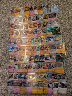 Pokemon Bulk Lot 100 Holo Rare Cards NM/LP - LOT A (Cards Pictured) - Image 1