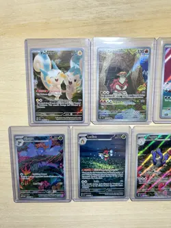 Pokemon Full Art Holo Illustration Card Lot of 7 Cards Near Mint Condition - Image 2