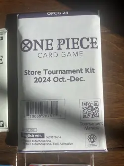 One Piece Card Game Store Tournament Kit 2024 Oct - Dec OPCG 24 New Sealed 8 pcs - Image 4