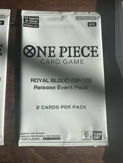 One Piece Card Game Store Tournament Kit 2024 Oct - Dec OPCG 24 New Sealed 8 pcs - Image 5