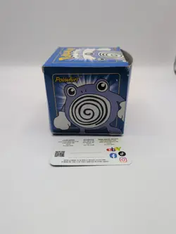 23K Gold Plated POLIWHIRL Pokemon Trading Card 1999 Burger King PokeBall SEALED - Image 1