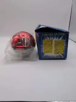 23K Gold Plated POLIWHIRL Pokemon Trading Card 1999 Burger King PokeBall SEALED - Image 3