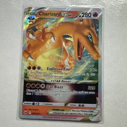 Pokemon TCG Charizard VSTAR Crown Zenith Holo Ultra Rare Card 019/159 - Image 1