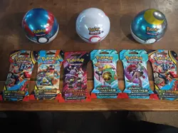 Factory Sealed Pokemon Card And Tin Ball Lot. Lot#3 - Image 1