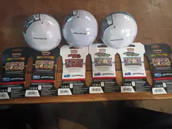 Factory Sealed Pokemon Card And Tin Ball Lot. Lot#3 - Image 2
