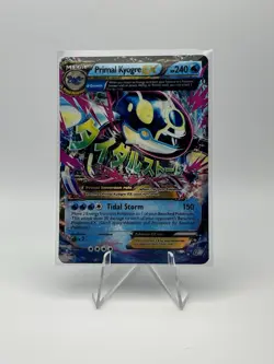 Pokemon 4 Card Lot Kingdra, Charizard GX, Kroger EX, Trump Card - Image 1