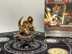 Bakugan Subterra Gran Panzer MG & Card Japan import BakuTech Rare - Image 1