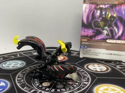 Bakugan BakuTech Darkus Zero Munikis & Ability Card MG Japan Import Rare - Image 2