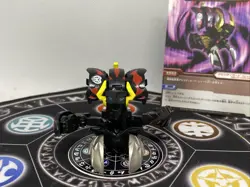 Bakugan BakuTech Darkus Zero Munikis & Ability Card MG Japan Import Rare - Image 5