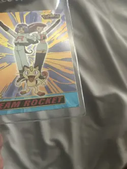 BANNED/ DISCONTINUED: 2003 Topps Pokemon Holo Foil #5 Team Rocket Card - Image 4