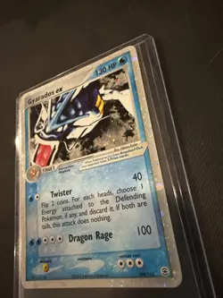 Gyarados EX 109/112 FireRed LeafGreen Holo with Swirl Pokemon Card - Image 4