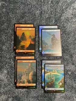 Assassin's Creed - FOIL Full Art Lands Complete Set of 10 Cards - MTG M/NM - Image 2