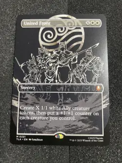 Mint/Near-Mint M 0331 MTG United Front - Borderless Avatar: The Last Air - Image 1