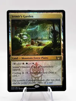 Jetmir's Garden 250/281 Foil Streets of New Capenna SNC MTG LP - Image 1