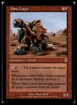 Mine Layer #2 Magic the Gathering MTG Odyssey - Image 1