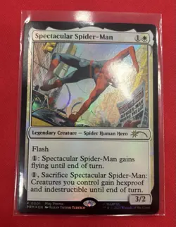 Spectacular Spider-Man *FOIL* Spotlight Series Promo *IN HAND* - Image 1