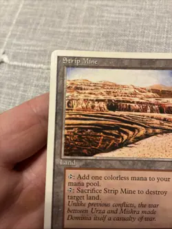 Strip Mine MTG Core Set 4th Edition Regular - Image 4
