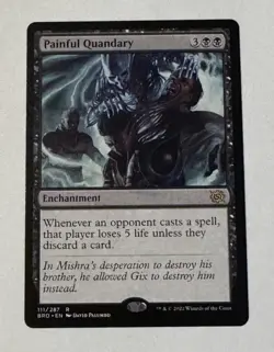 MTG Painful Quandary - The Brothers' War LP - Image 1