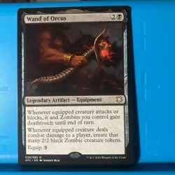WAND OF ORCUS NM Forgotten Realms MTG Magic the Gathering - Image 1