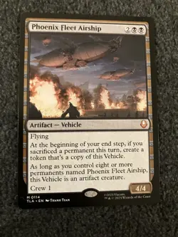 Magic MTG - Phoenix Fleet Airship - MTG Avatar: The Last Airbender - Image 1