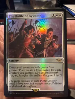 The Battle of Bywater Lord of the Rings NM 0002 Foil NM - Image 1