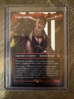 Magic The Gathering Final Fantasy Surge Foil Seifer Almasy #0534 - Image 1