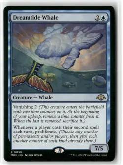 Dreamtide Whale Modern Horizons 3 Regular - Image 1