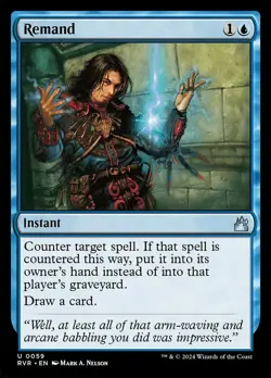 Near Mint, English - 1 x MTG Remand - Foil Ravnica Remastered - Image 1